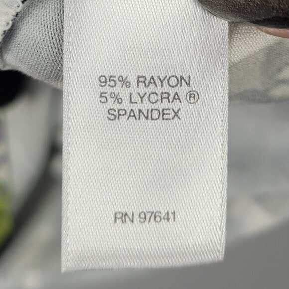 J. Jill Wherever Collection Black Floral Shift Dress 2D301 XSP - Picture 3 of 6